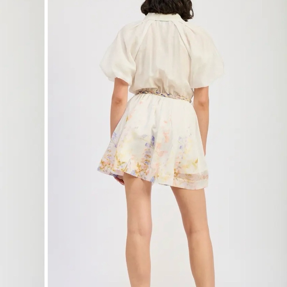 En Saison Taylorann Puff Sleeve Minidress - Picture 9 of 12